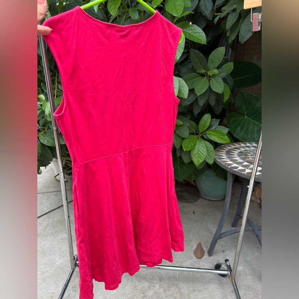 New york & company zippered a line skate skirt dress - Picture 2 of 3